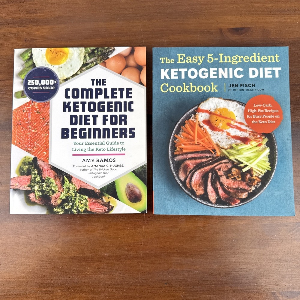 Lot of 2 Keto Cookbooks